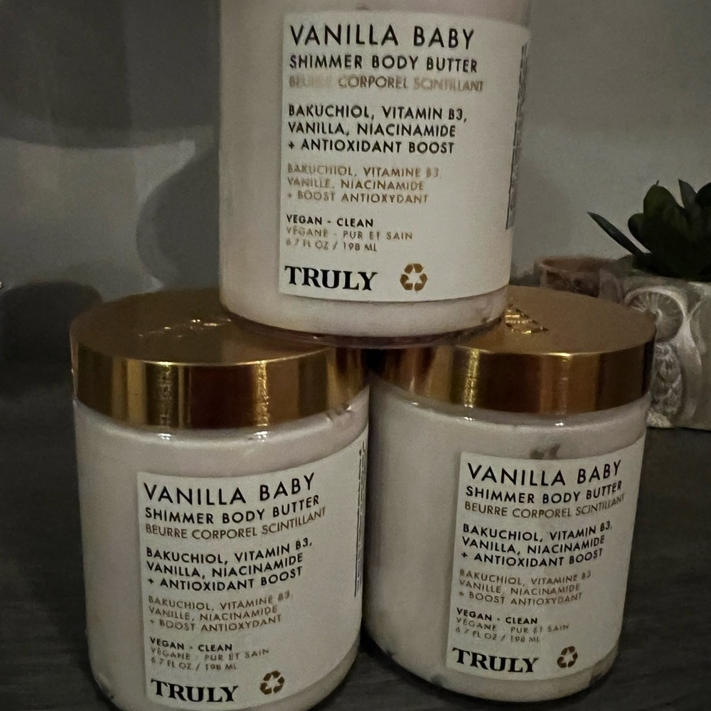 Truly Vanilla Baby X 3